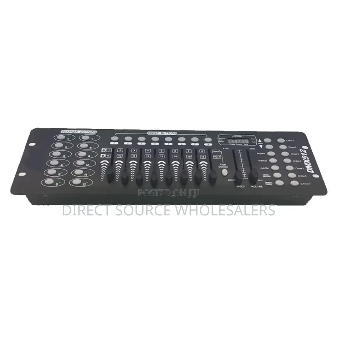 Stage Light Control Console
DMX512 Lighting Controller.