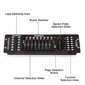 Stage Light Control Console
DMX512 Lighting Controller.
