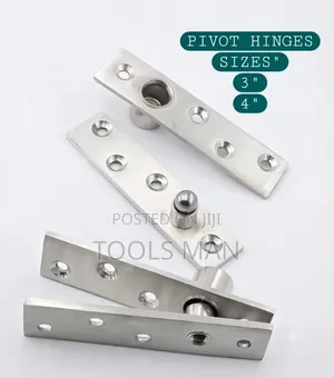 Heavy Duty Stainless Steel Pivot Hinges 3-Inch & 4-Inch Sizes