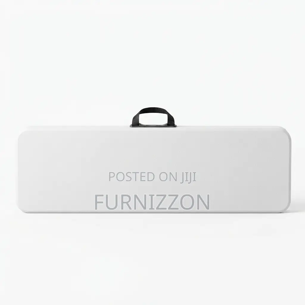 White Plastic Folding Bench