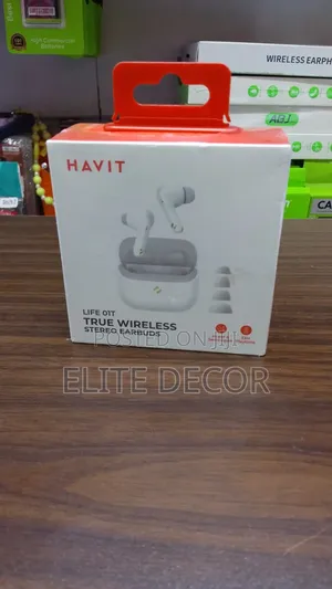 Havit LIFE 01T Bluetooth 5.4 TWS Wireless Earbuds – 33H Playtime