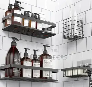Rustproof Shower Caddy Set 4pcs _ Ele