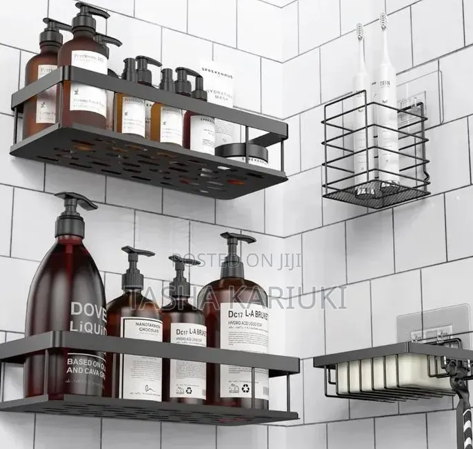 Rustproof Shower Caddy Set 4pcs _ Ele