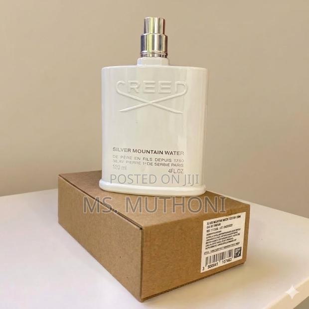 120ml Tester Bottle of Creed Silver Mountain Water.