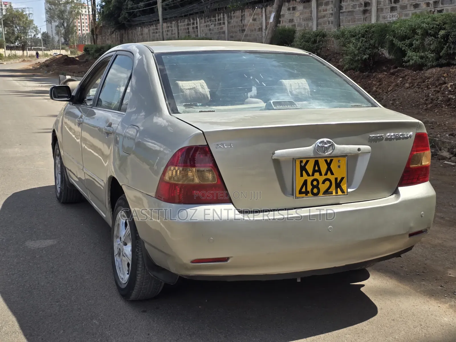 Toyota Corolla 2001 Gray