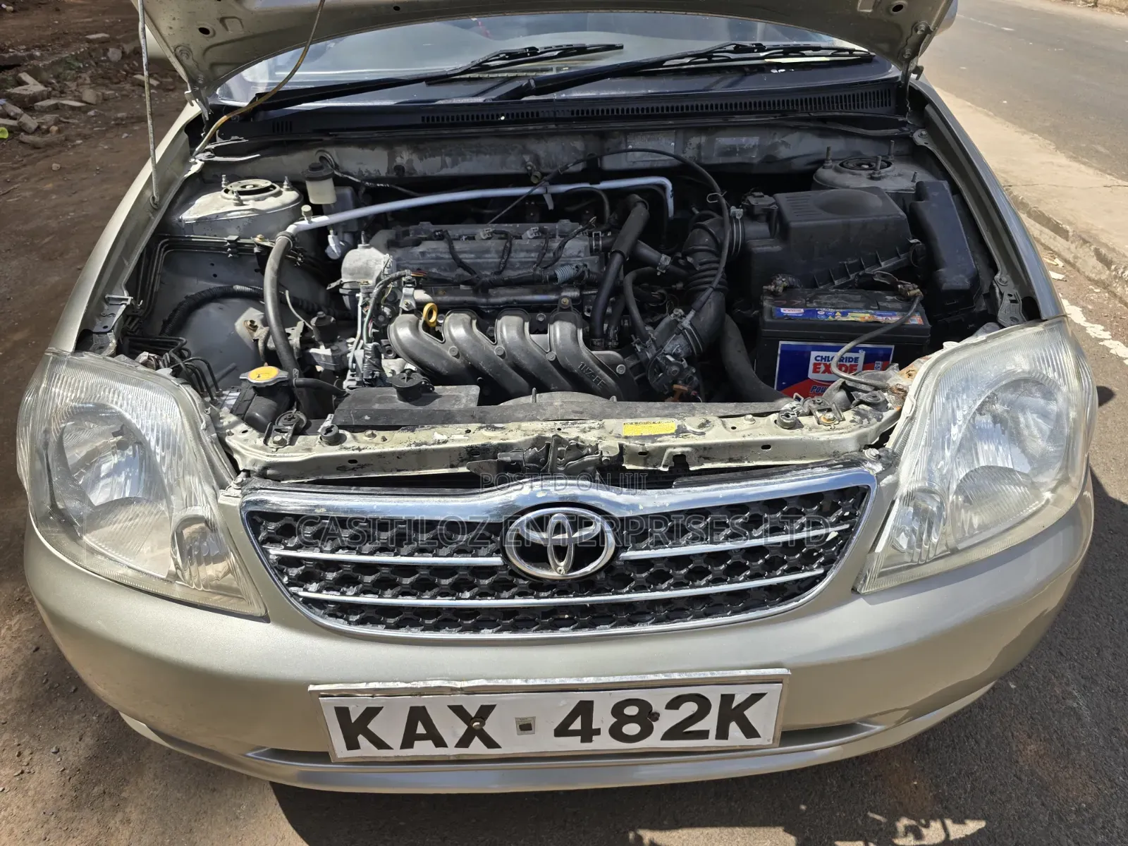 Toyota Corolla 2001 Gray