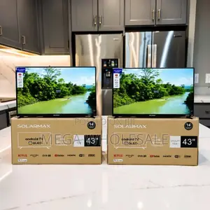 Warehouse Sale Solarmax 43 Inch Smart Android Digital QLED TVs