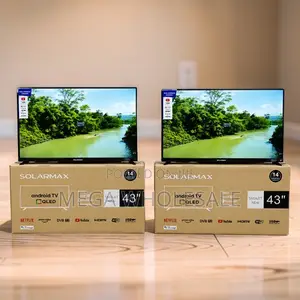 Warehouse Sale Solarmax 43 Inch Smart Android Digital QLED TVs