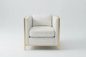 Golden Haven Curved Accent Chair