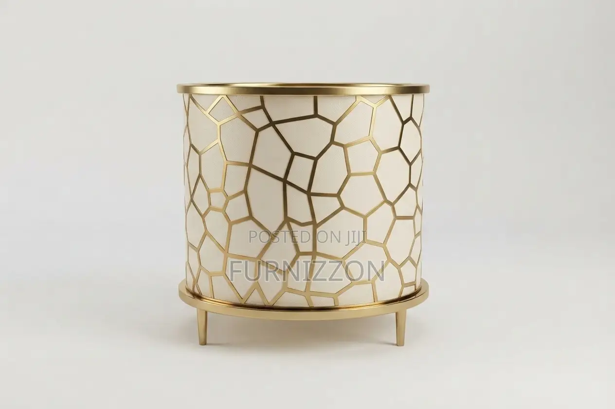 Golden Haven Curved Accent Chair