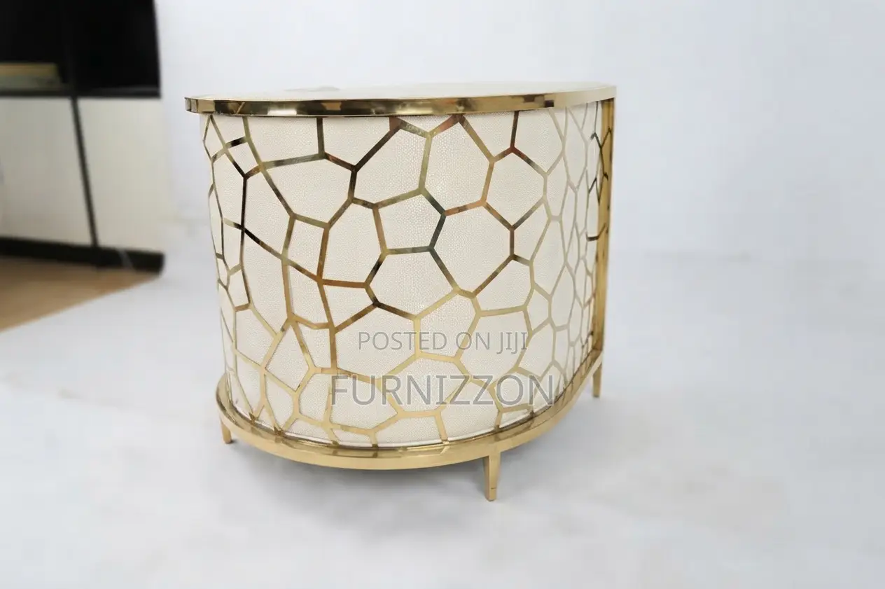 Golden Haven Curved Accent Chair