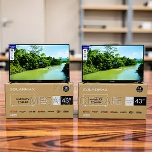 Price Drop Solarmax 43 Inch Smart Android Digital QLED TVs