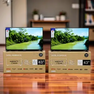 Price Drop Solarmax 43 Inch Smart Android Digital QLED TVs