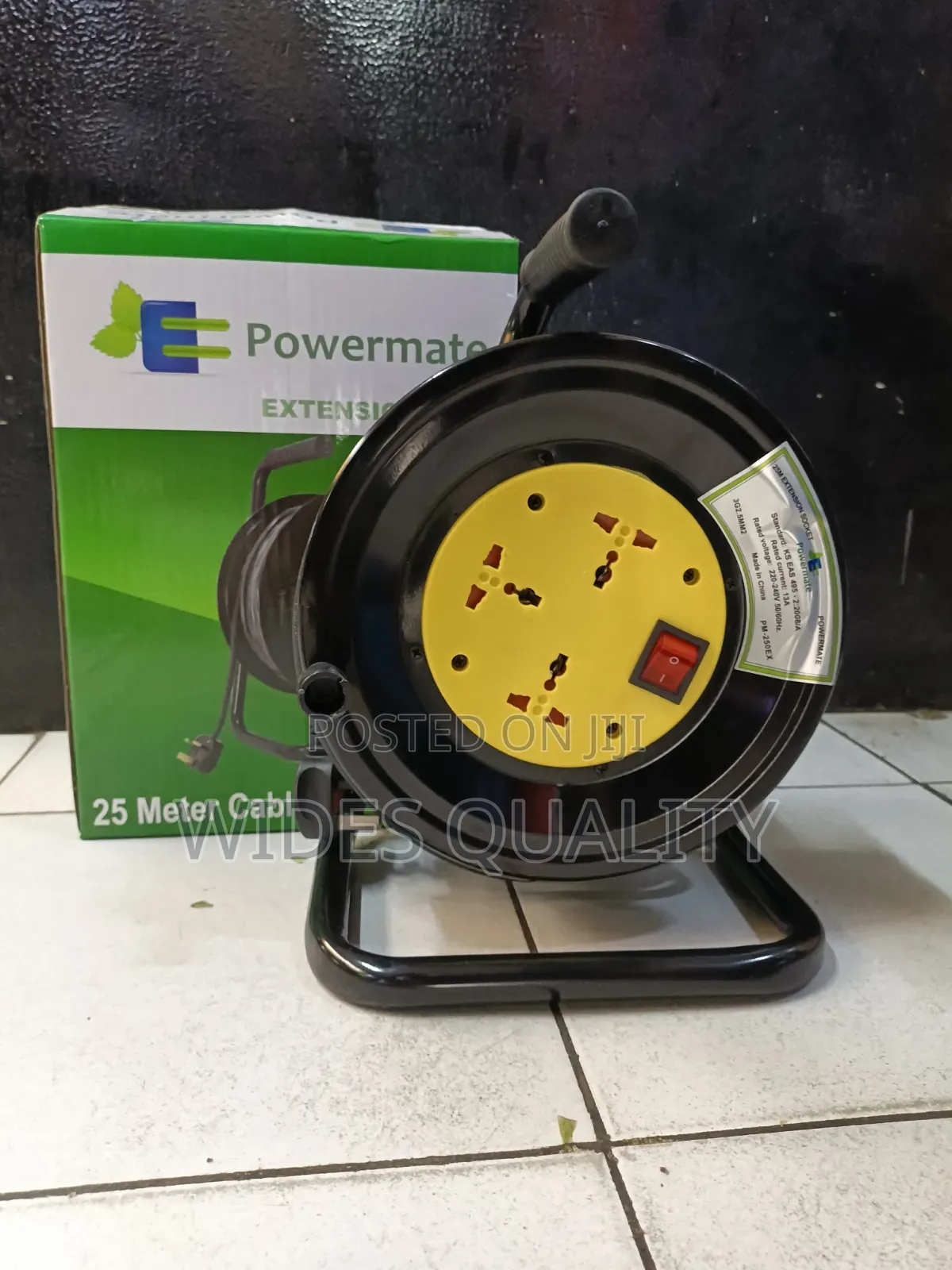 Powermate 25-Meter Extension Cable Reel/ Normal Extension Reel 1.5mm