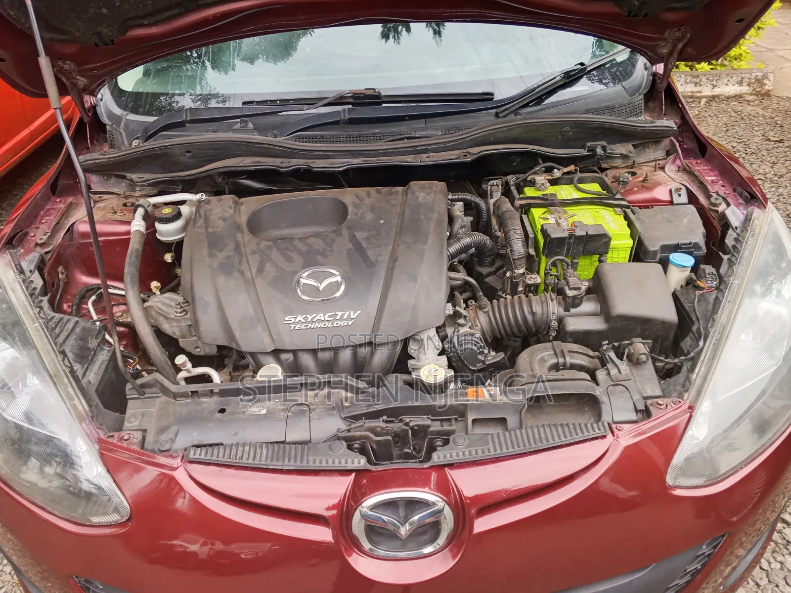 Mazda Demio 2014 Red