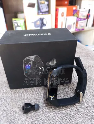 2 in 1 Smartwatch With TWS Earbuds N8