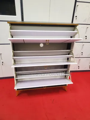 White Luxe Shoe Cabinet