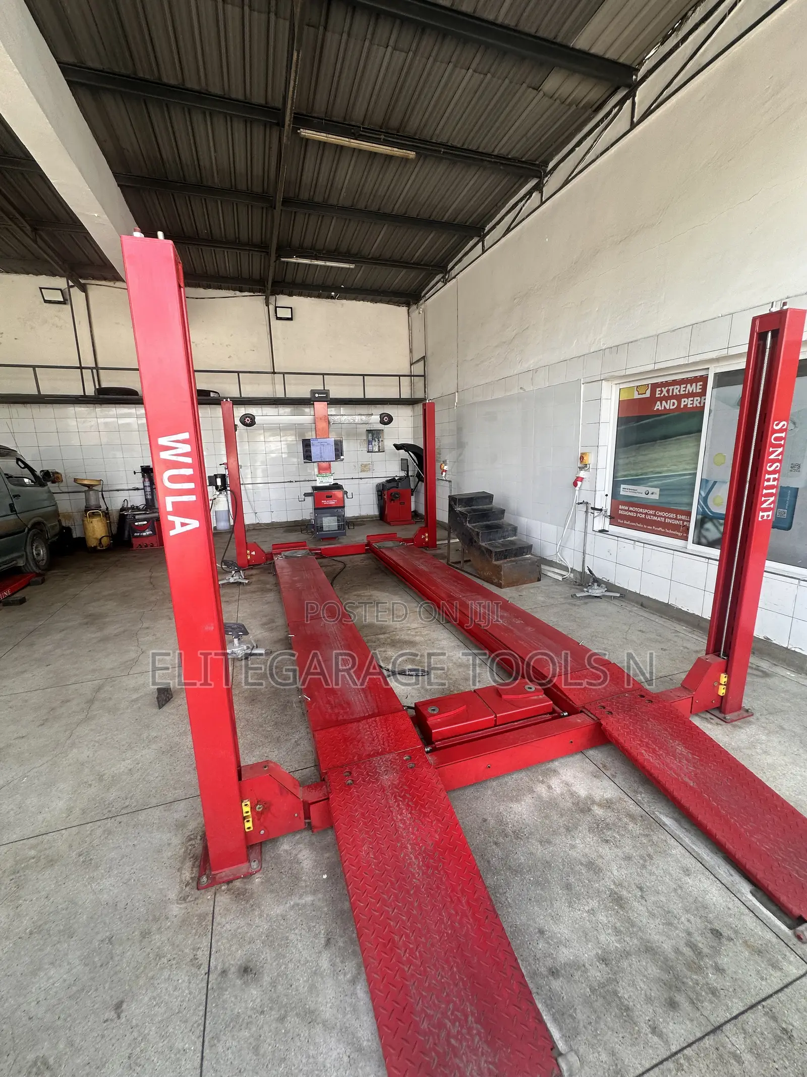 Heavy Duty Sunshine Italy 3d Alignment System With Four Post Lift