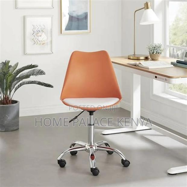 Study Chair; Adjustable Swivel Study Chair With Comfortable Support - thumbnail 6