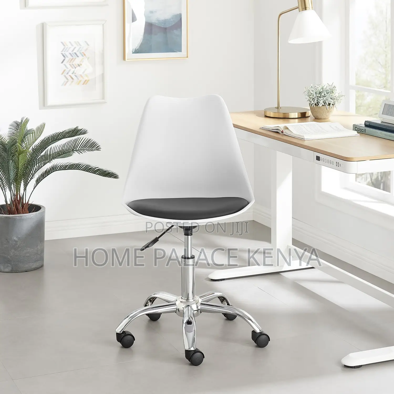 Study Chair; Adjustable Swivel Study Chair With Comfortable Support