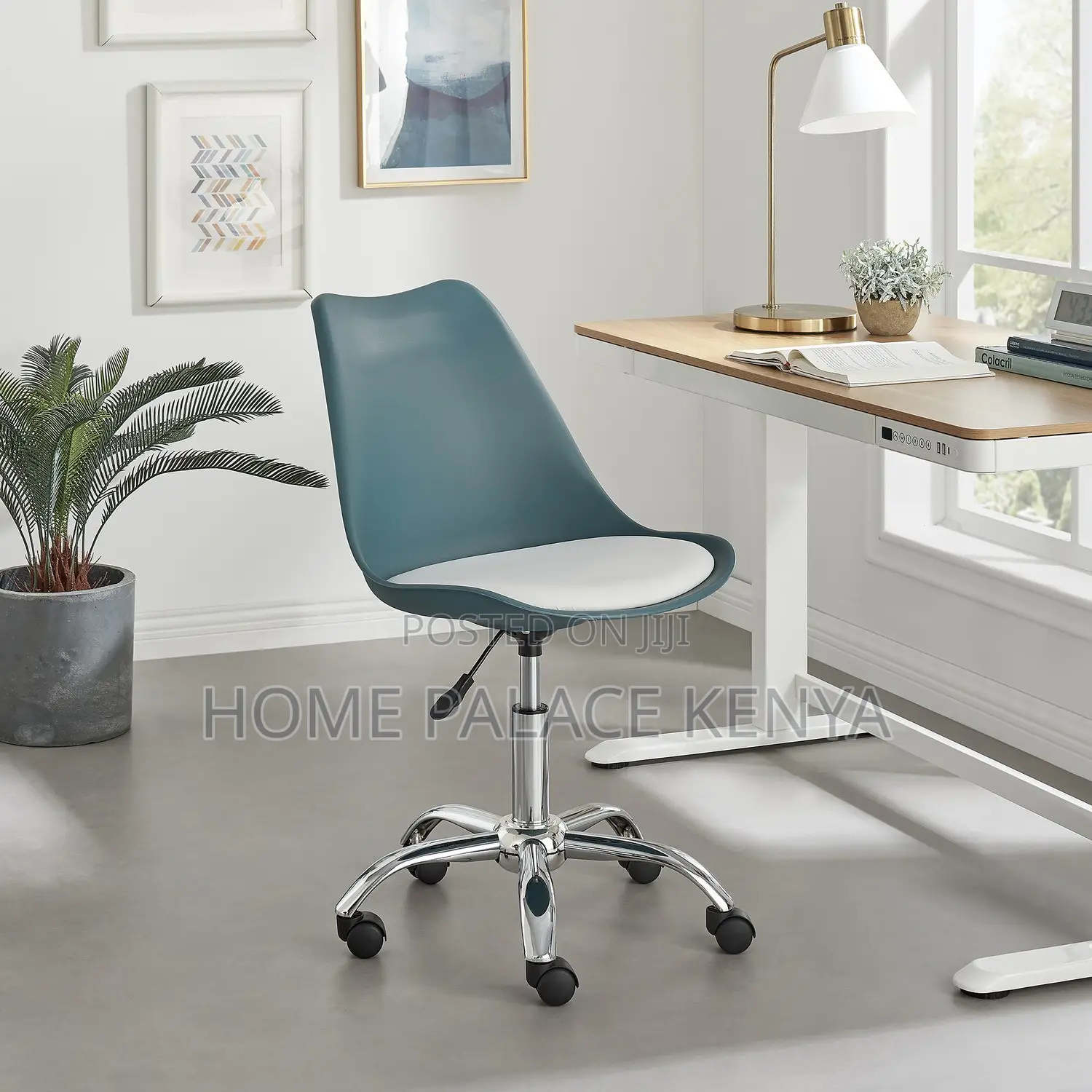 Study Chair; Adjustable Swivel Study Chair With Comfortable Support