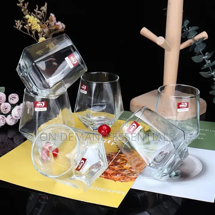 Hexagonal Whisky Glass