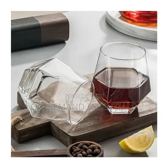 Hexagonal Whisky Glass