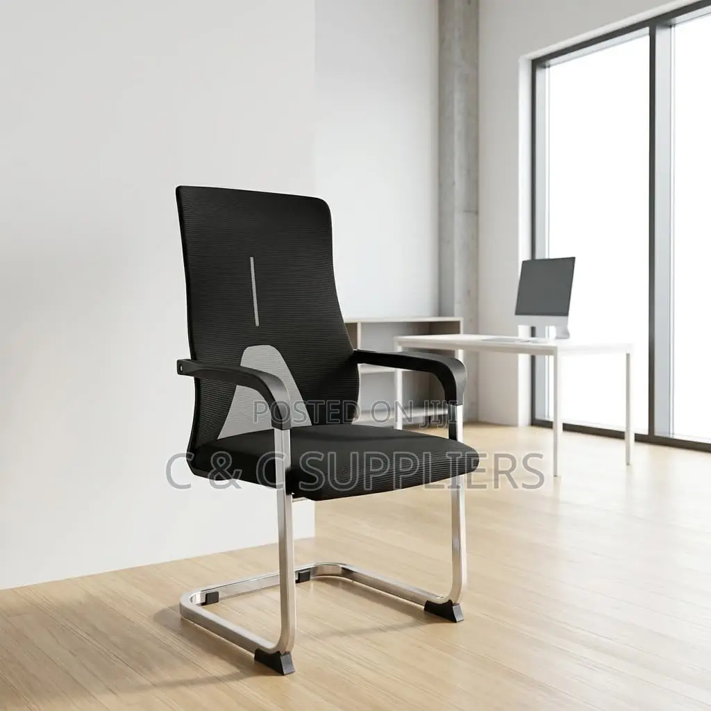 High Back Mesh Visitors Chair.