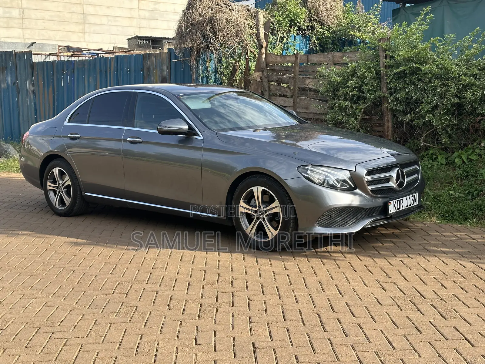 Mercedes-Benz E220 2017 Gray