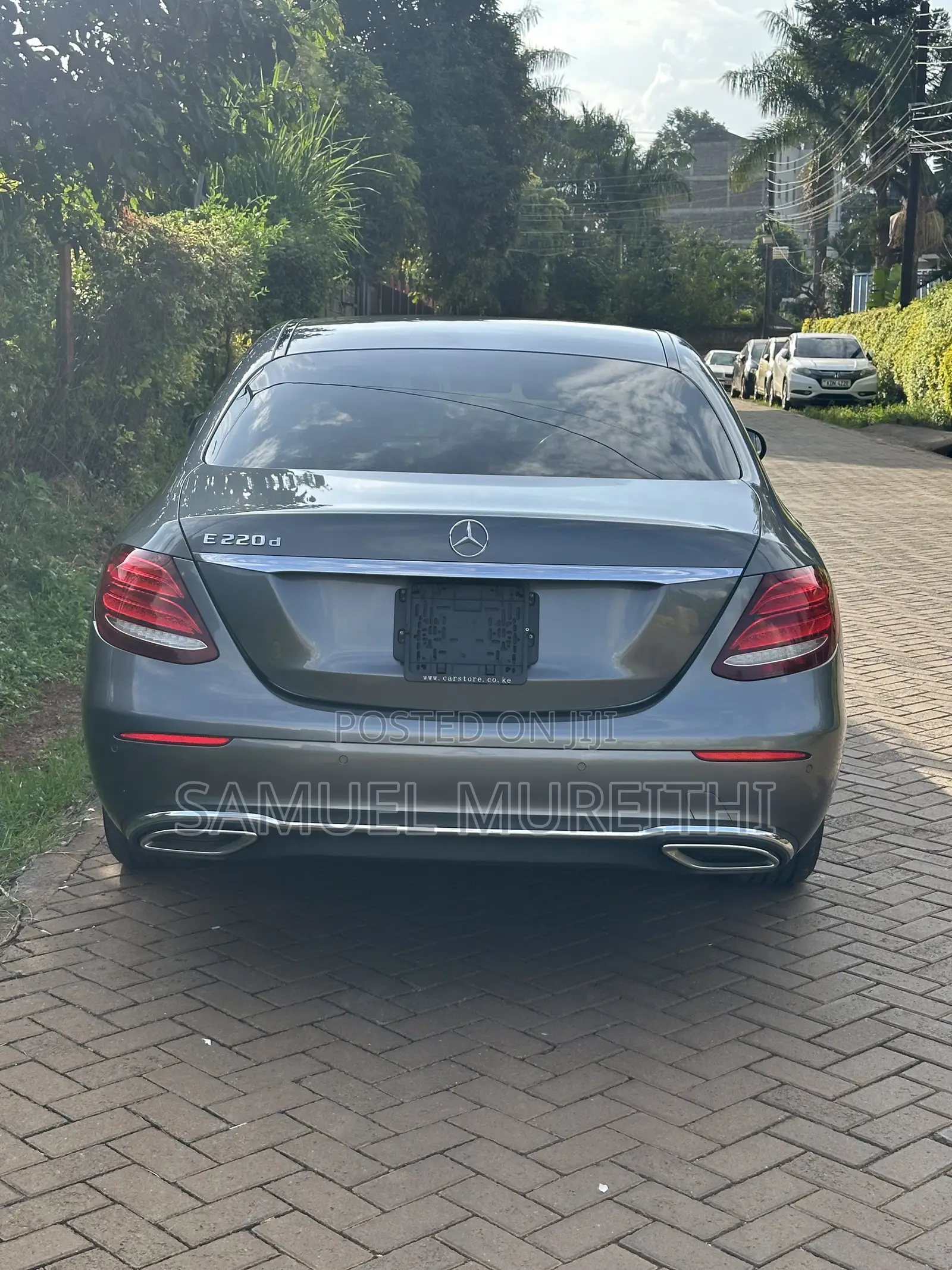 Mercedes-Benz E220 2017 Gray