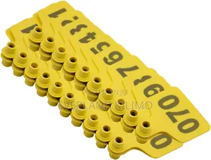 Cattle Management Numbered Large Ear Tags