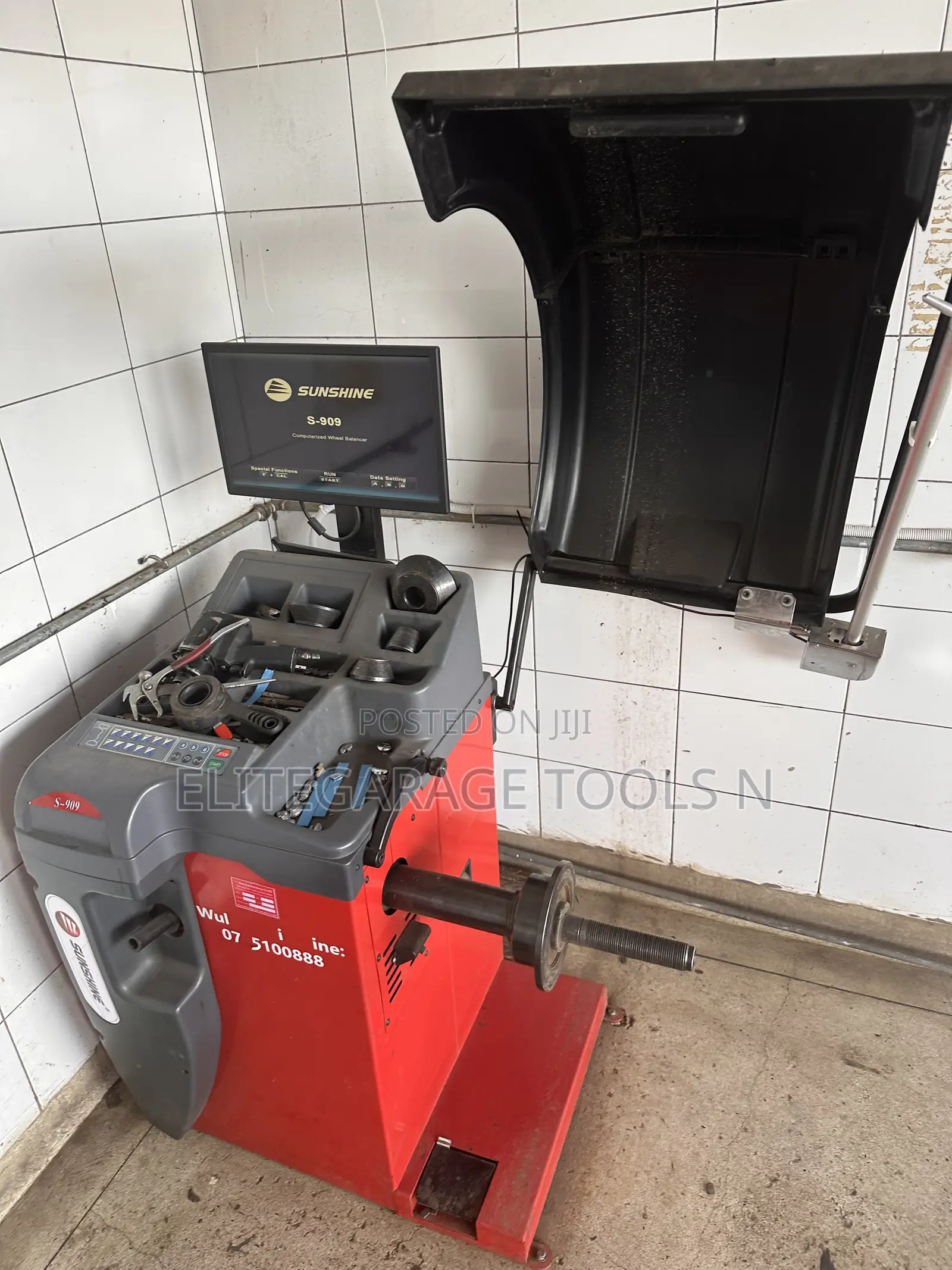 Heavy Duty Sunshine Italy 3d Wheel Balancer