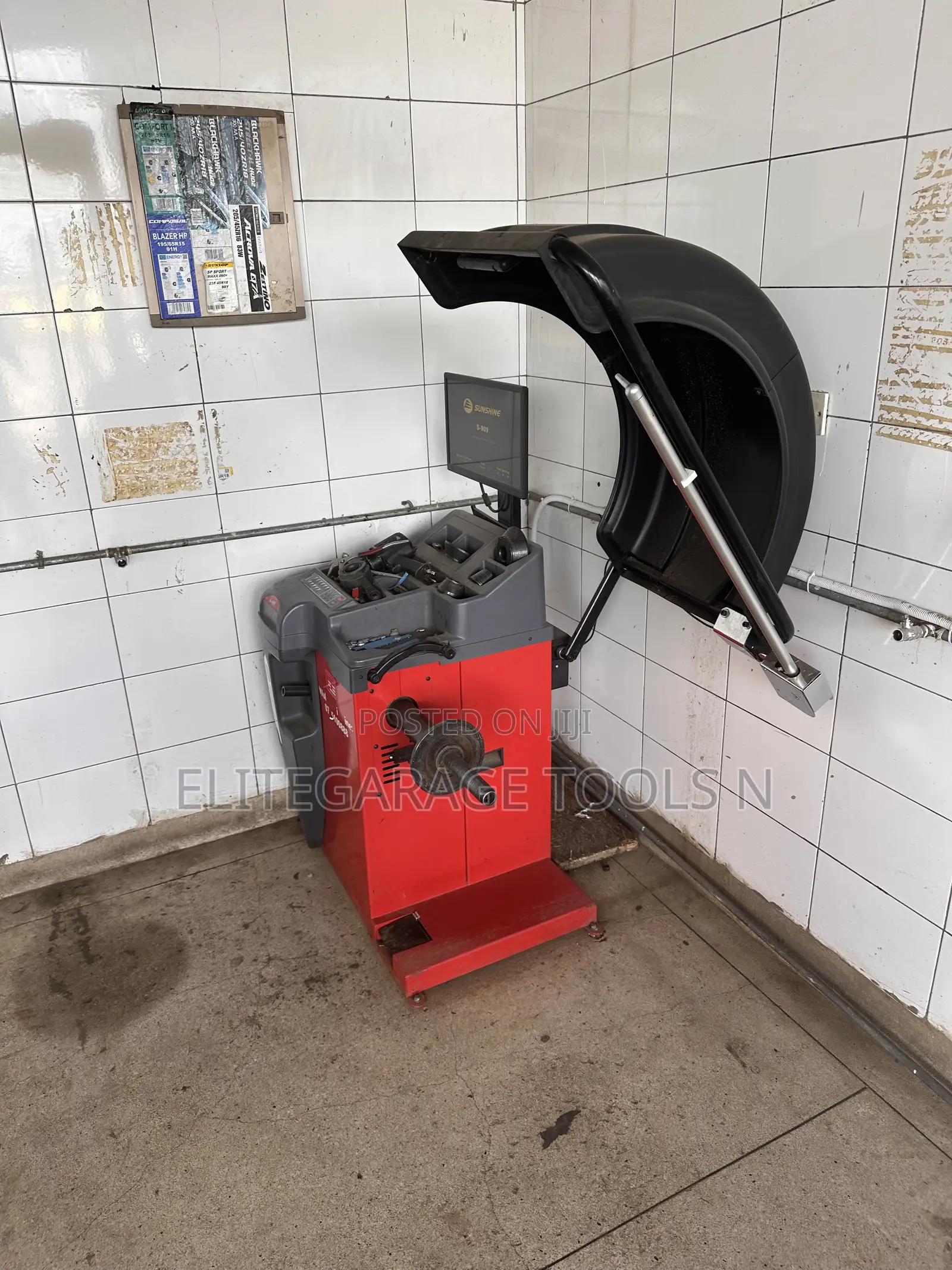 Heavy Duty Sunshine Italy 3d Wheel Balancer