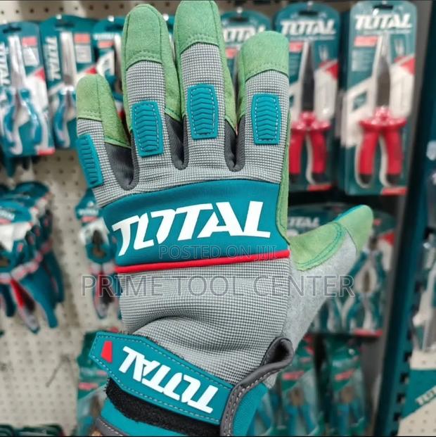 TOTAL Tools Heavy Duty Industrial Mechanic Glove (Model TSP1806-XL).
