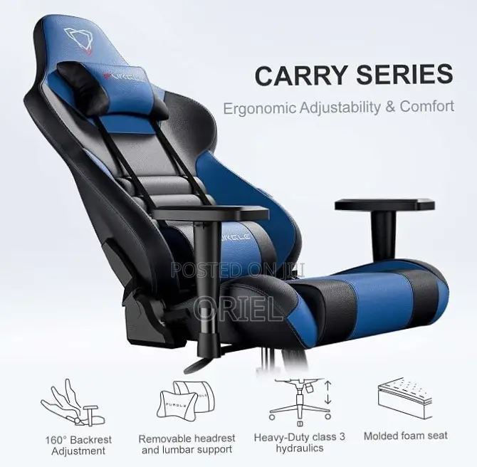 Gaming Chair : Home Office Ergonomic Gaming Chair