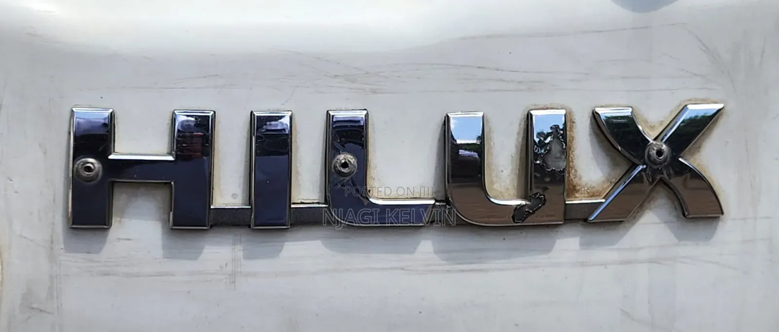 Toyota Hilux 2015 White
