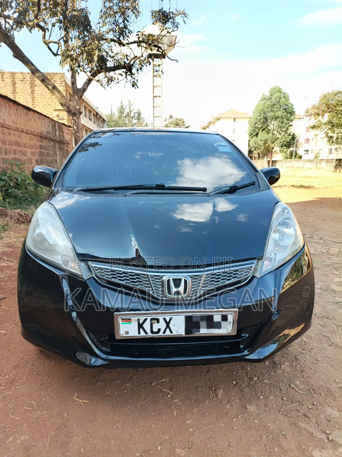 Honda Fit 2012 Black
