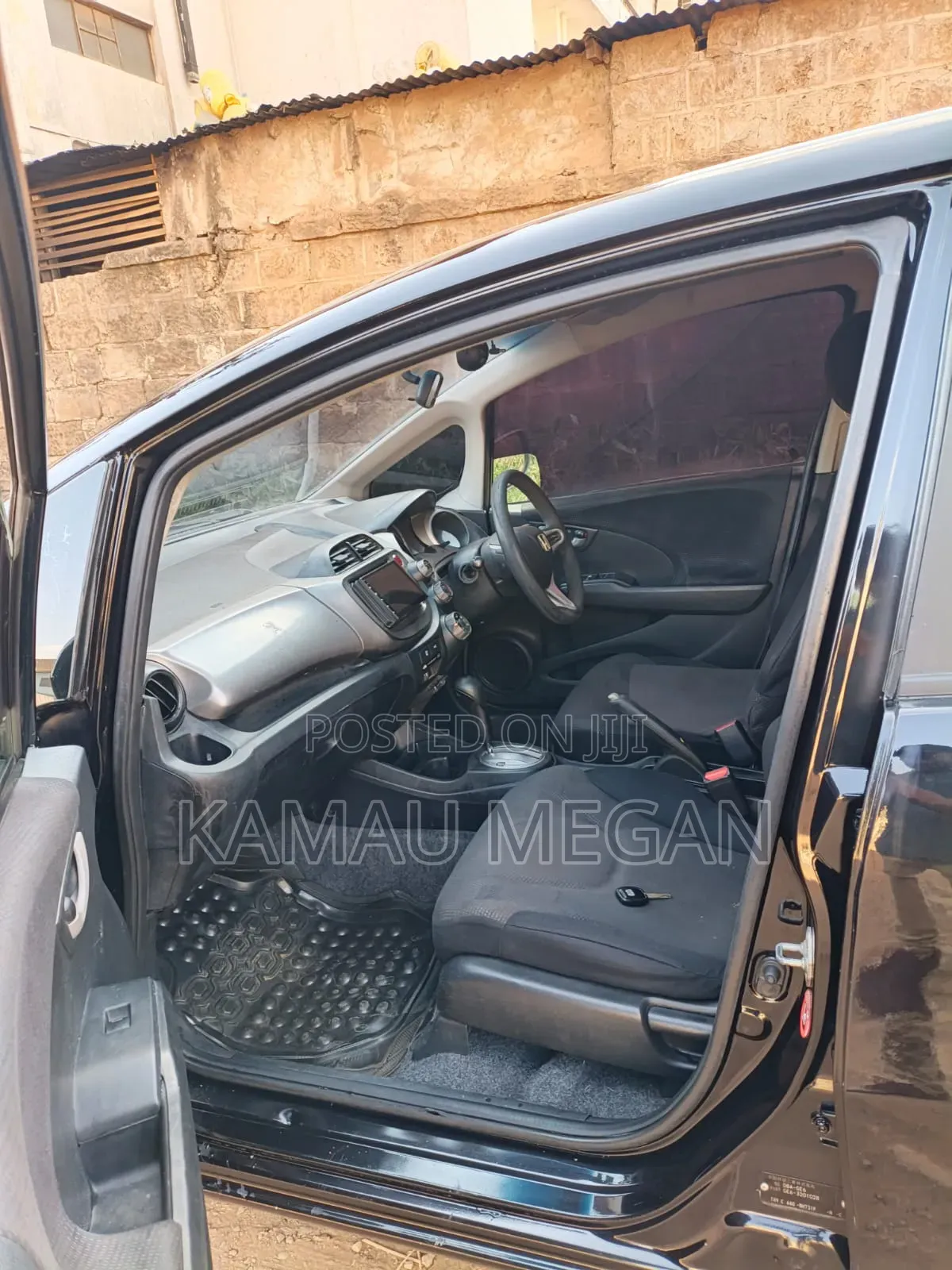 Honda Fit 2012 Black