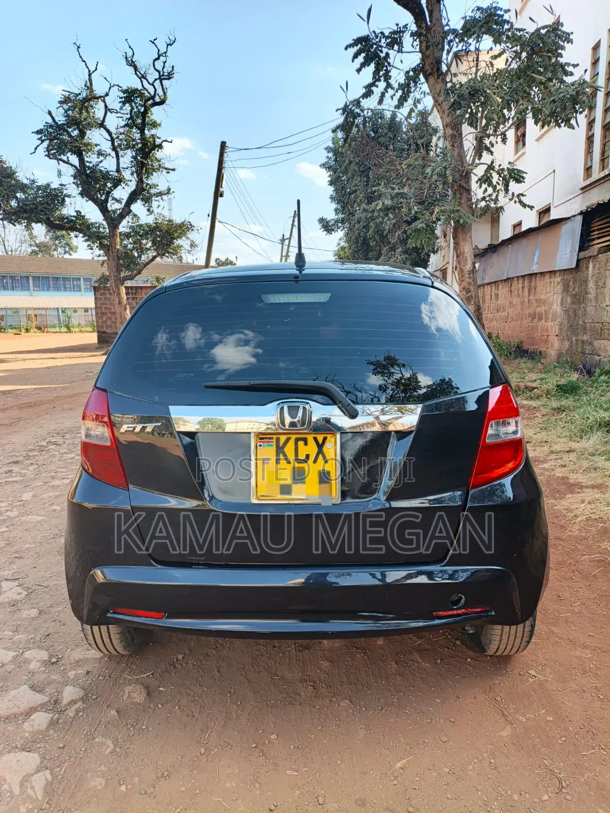 Honda Fit 2012 Black