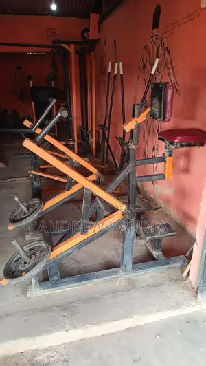 Full 8 Pieces ,Gym Set Up With Free Weights