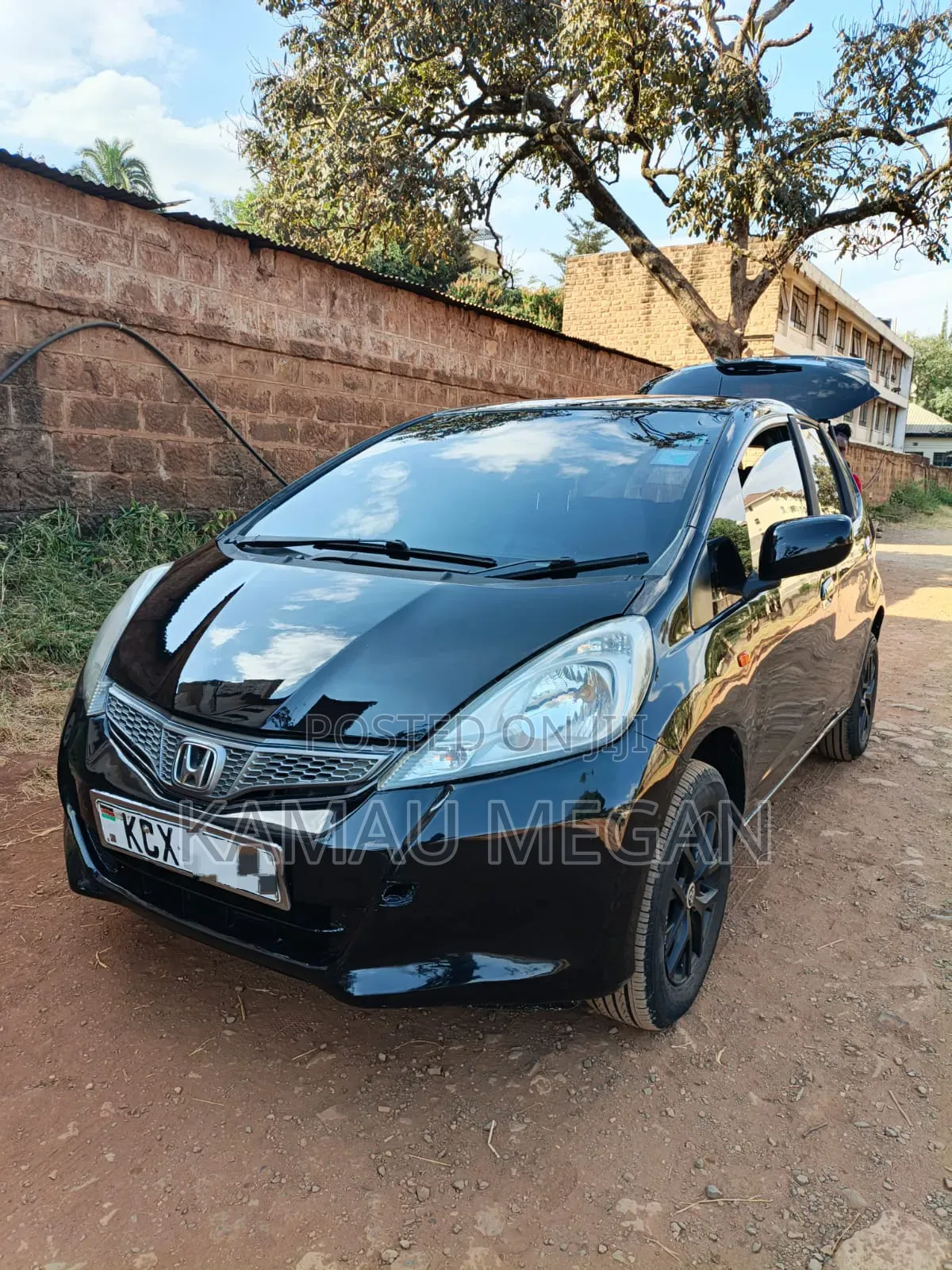 Honda Fit 2012 Black