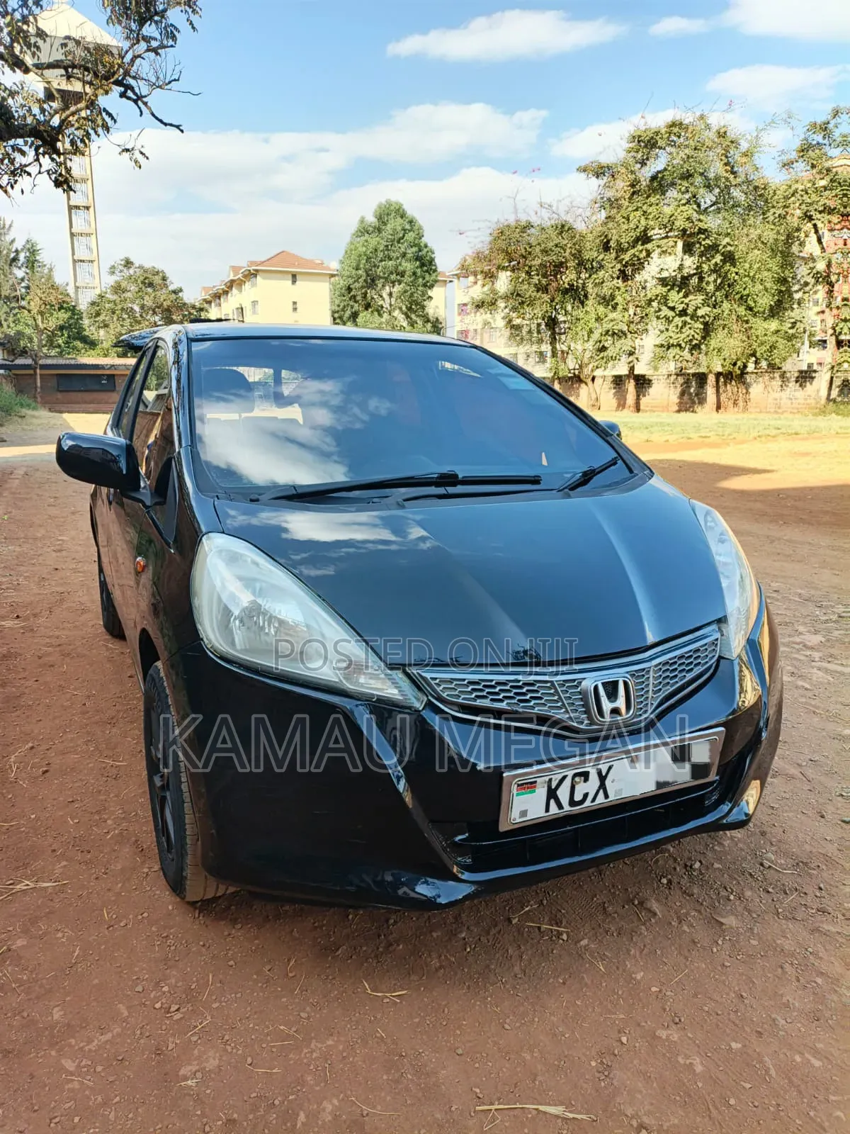 Honda Fit 2012 Black