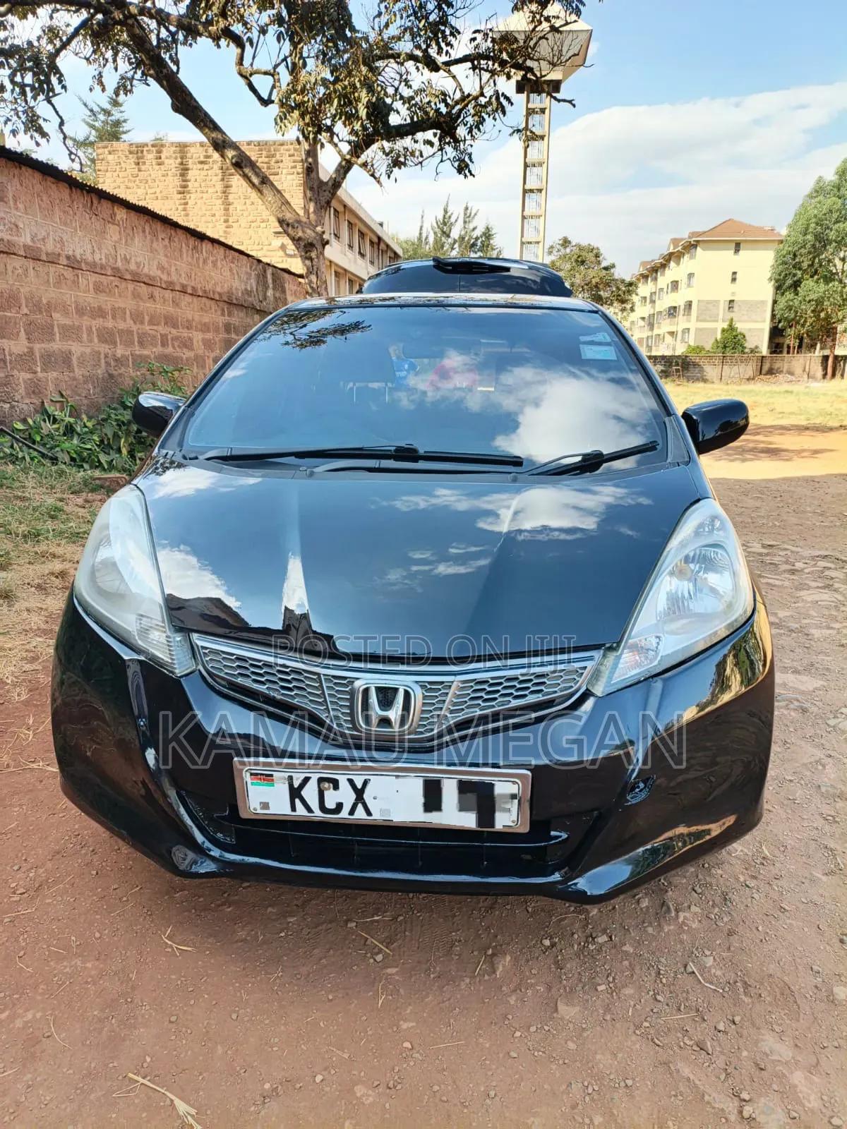 Honda Fit 2012 Black