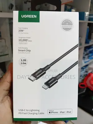 UGREEN USB-C to Lightning PD Fast Charging Cable (3.3ft / 1.0m)