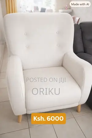 A TV Stand and Armchair