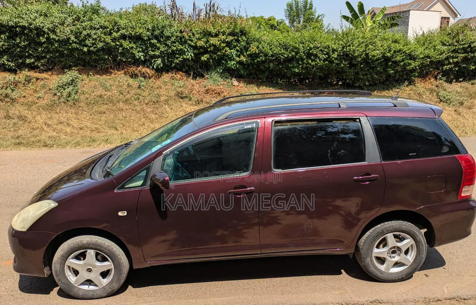 Toyota Wish 2008 Maroon