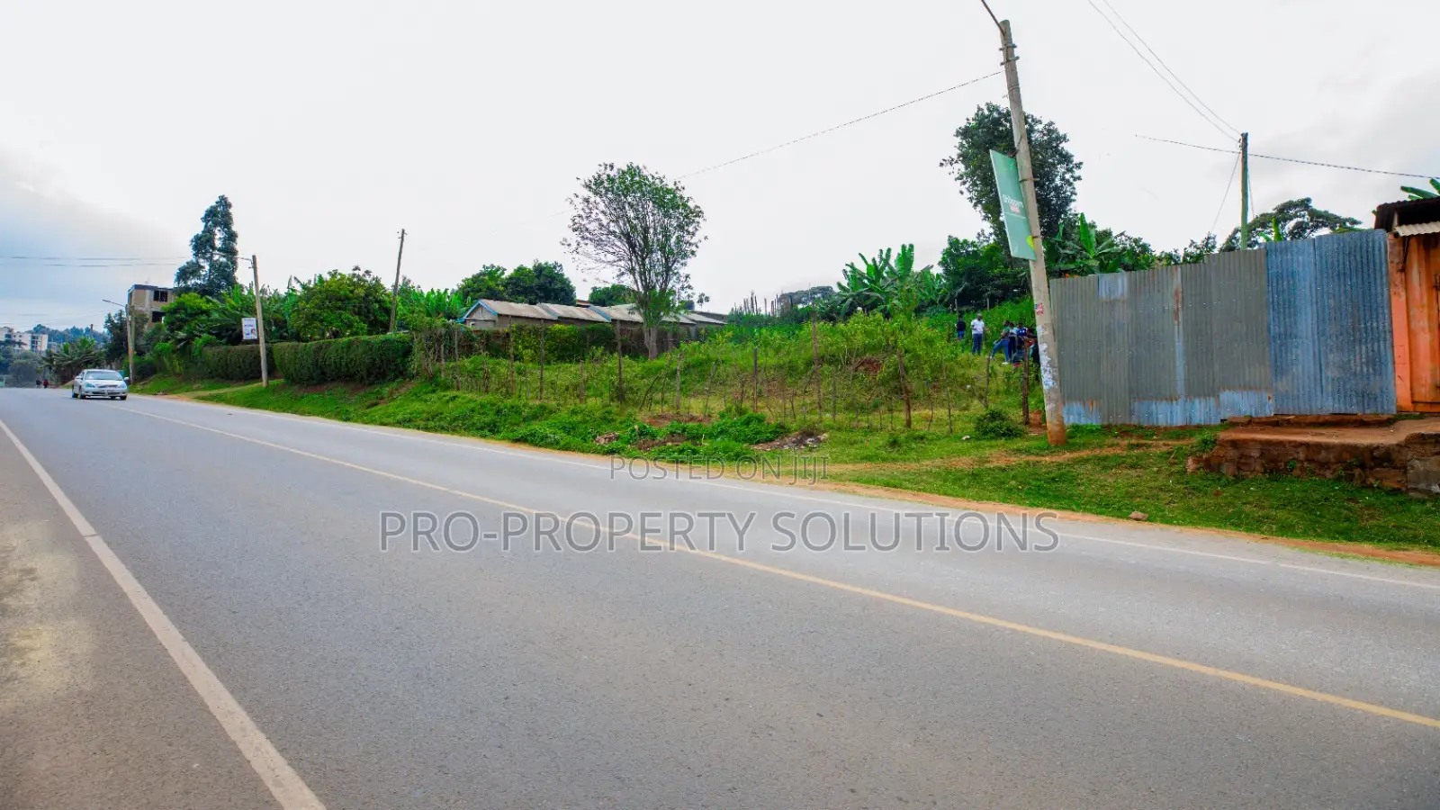 Prime Commercial Plot Fronting Tarmac for Lease in Kikuyu, Gikambura