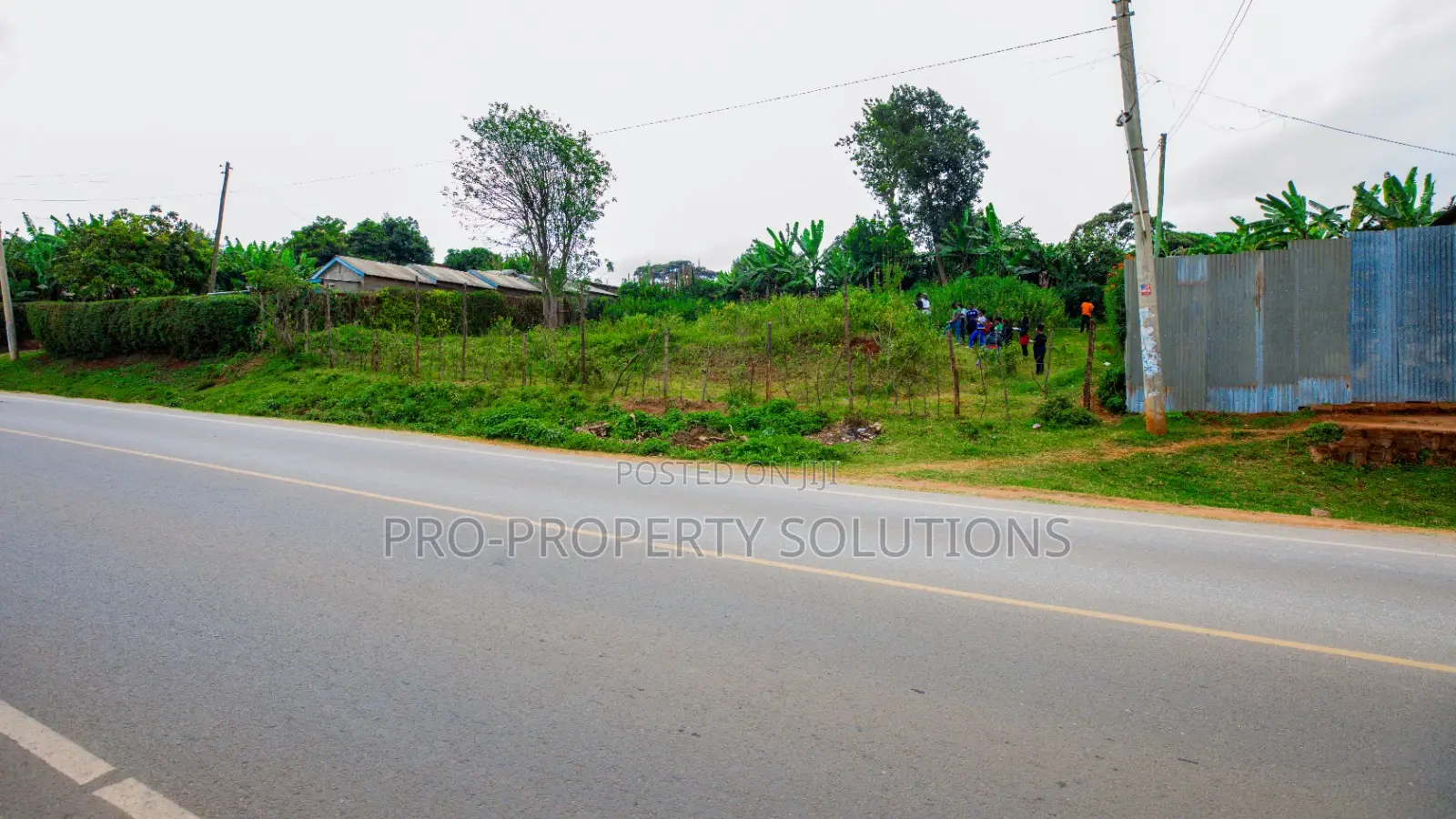 Prime Commercial Plot Fronting Tarmac for Lease in Kikuyu, Gikambura
