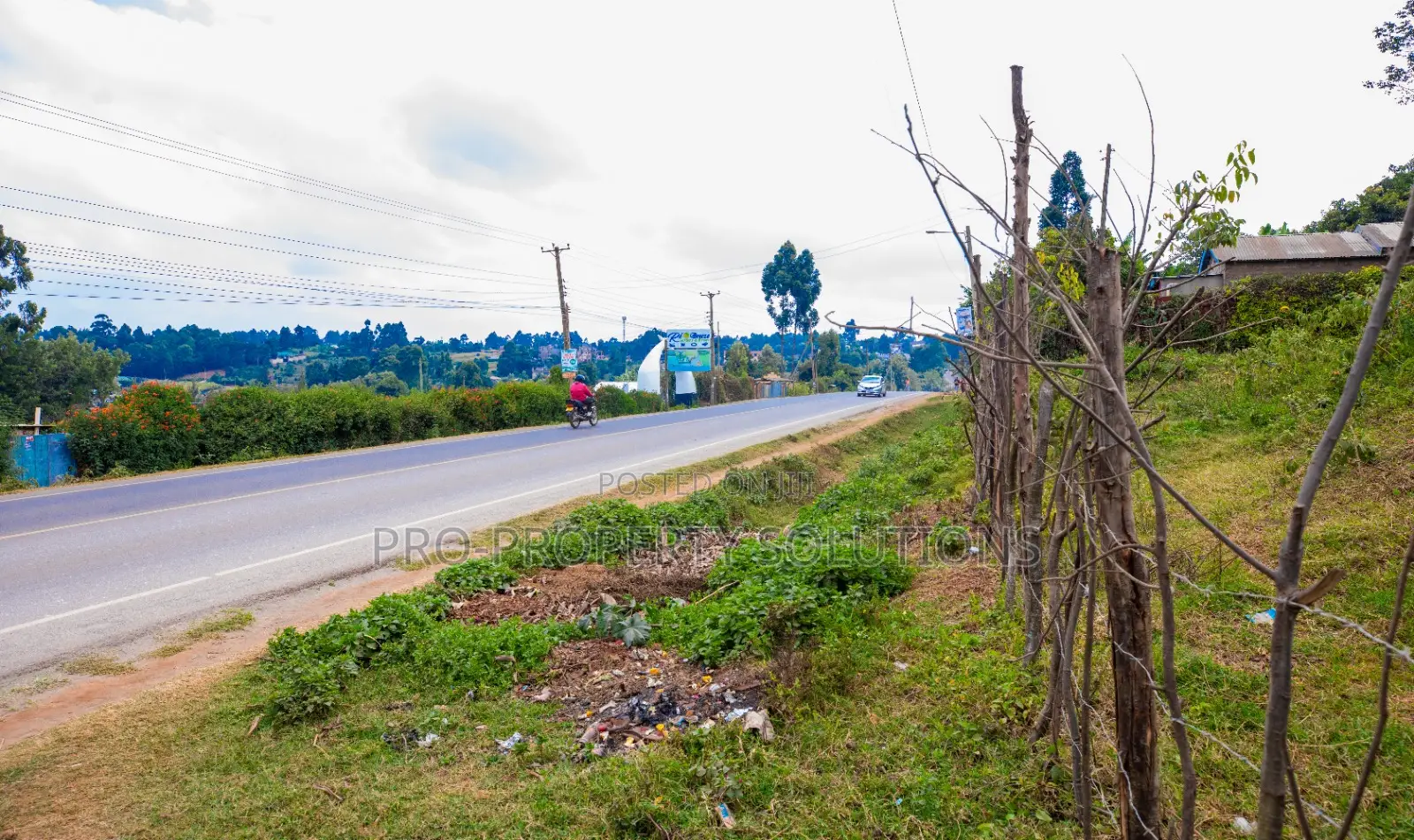 Prime Commercial Plot Fronting Tarmac for Lease in Kikuyu, Gikambura