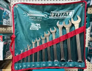 TOTAL THT-Piece Industrial Combination Spanner Set,
